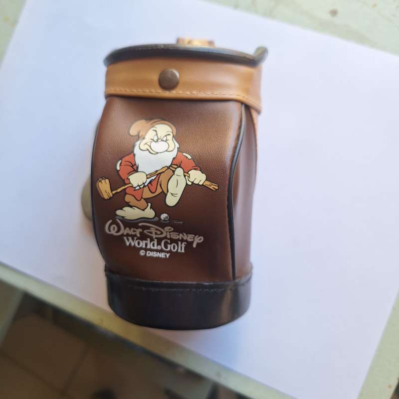 Walt Disney miniture golf bag official disney product - 13cm in height
