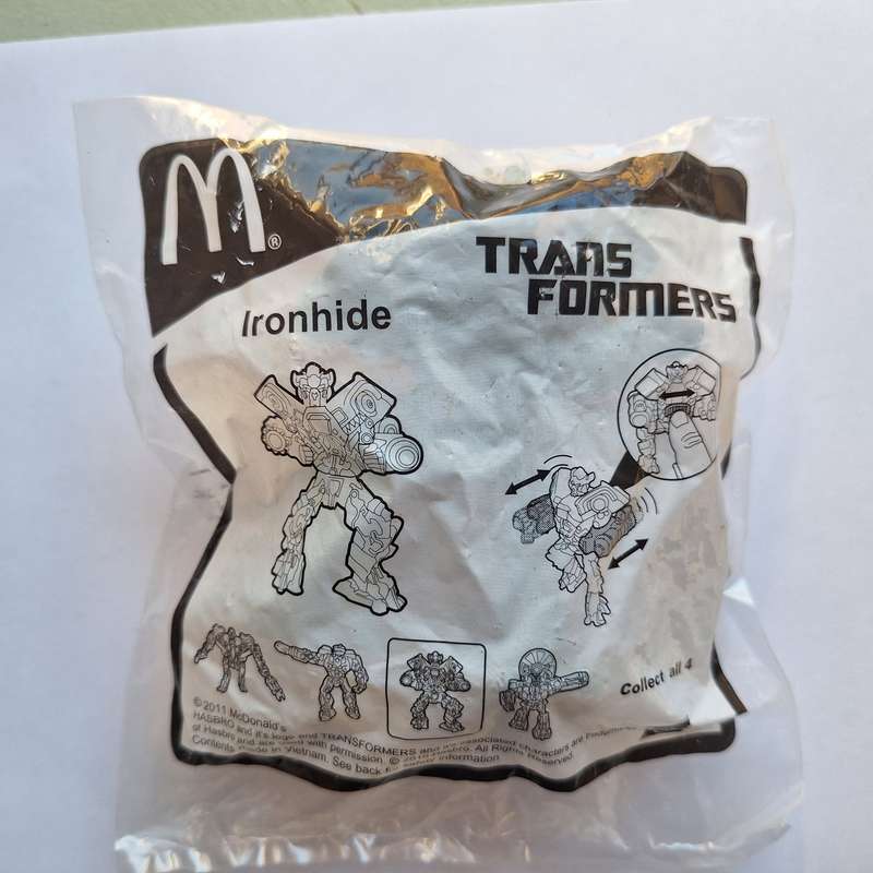 Mcdonalds happy meal Transformers toy - Ironhide