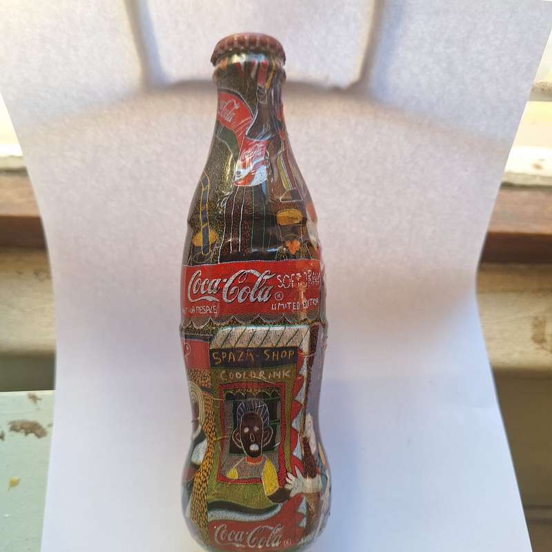 Limited Coca Cola edition - support local communities 240ml bottle