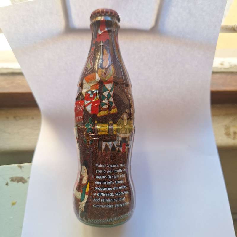 Limited Coca Cola edition - support local communities 240ml bottle