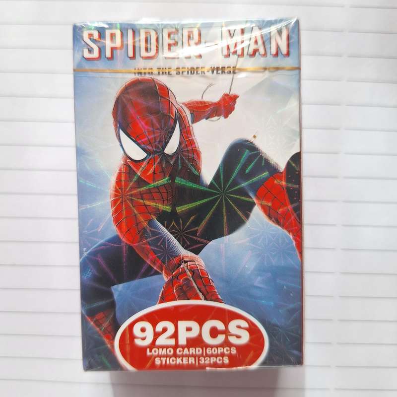 Spiderman  Lomo cards 60 pcs stickers 32 pcs