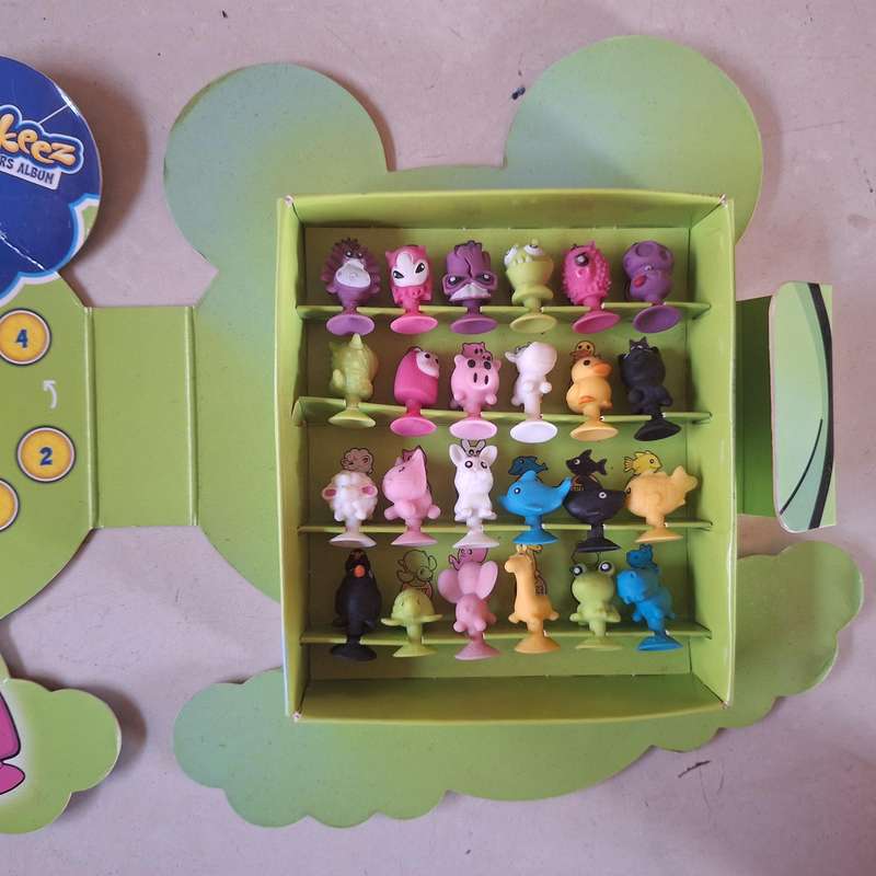 Complete collectors album with stikeez