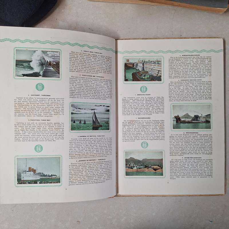 Cigarette cards complete set from 1952 - The Tavern of the seas