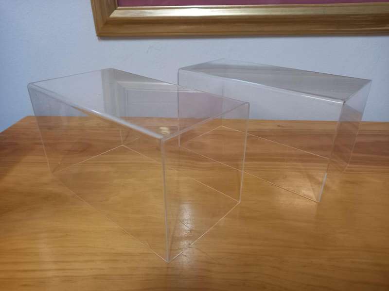 Display Case Acrylic Combo : 3  for the Price of  2  Sc 1/24   D/Case  For Display   Good to Exc