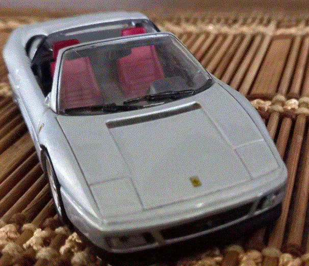 '89 Ferrari 348 TS Spider  "Targa"  Die Cast Model    Scale 1/43 T Make