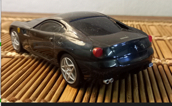 Ferrari 599GTB  Fiorano  Cast Model   Scale 1/38  E/Make  V Power     Excellent .