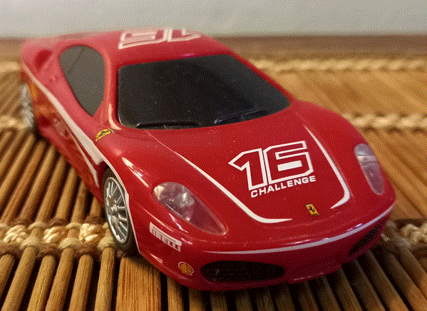 2007  Ferrari F430 Chalance   Die Cast Model   Scale 1/38  E/Make  V Power     Excellent .