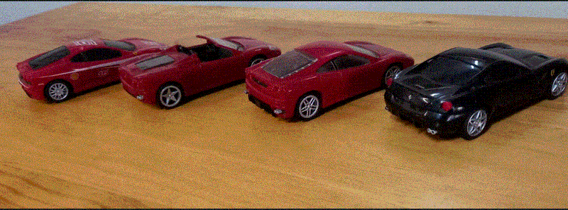 Ferrari Quad Combo Models- Buy 3 & get the Fourth Free   Sc 1/38  T Make  V Power