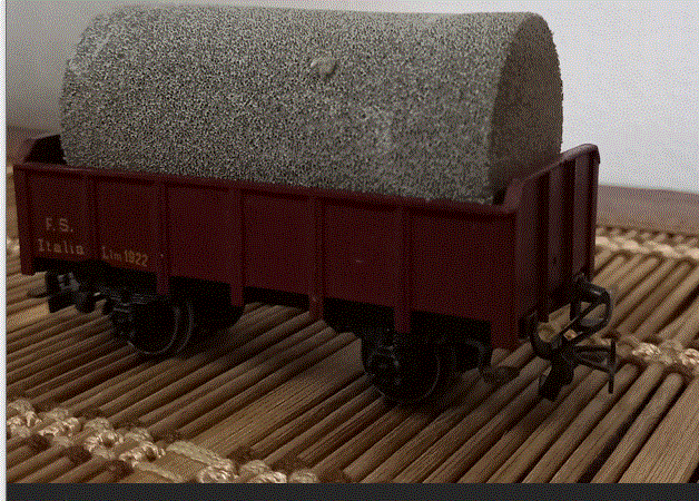 Freight Wagon with Freight  HO RIVAROSSI  HO Lima & Others Compatible