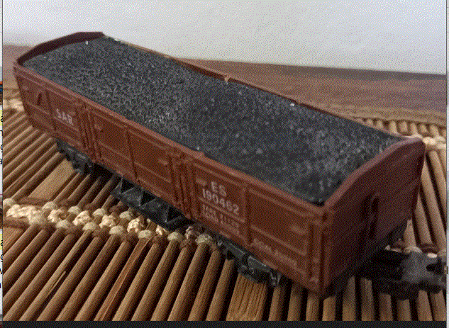 Lima Freight Wagon Loaded with Coal
