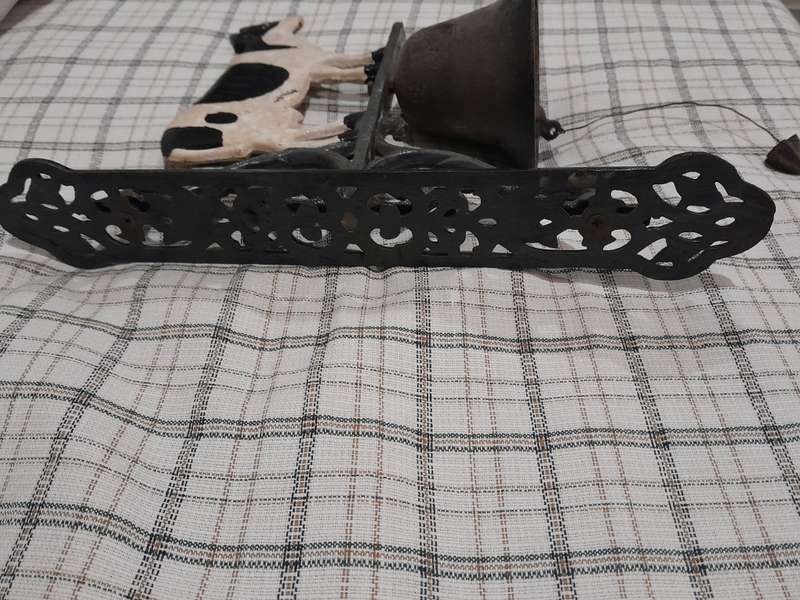 Cast Iron Bell feature  wall fixing