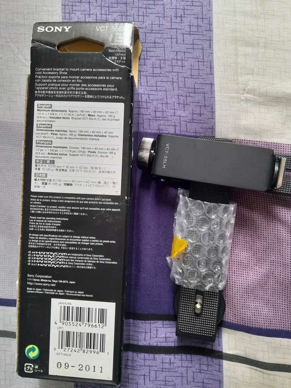 Sony Handycam  vct 55 LH Accessory bracket