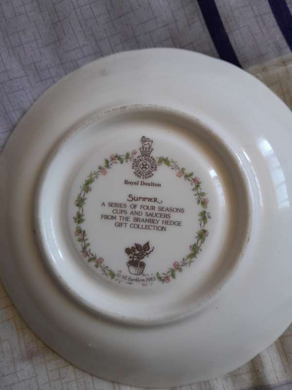Collectible Saucers/ sideplates