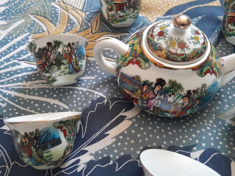 Chinese Tea Set vintage