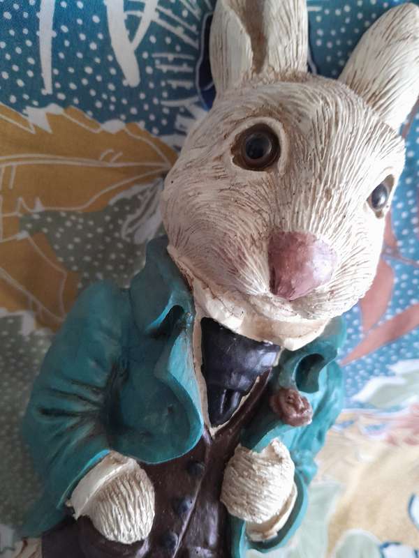 Peter Rabbit Figurine Vintage
