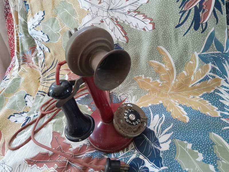 Candle Stick Telephone Vintage