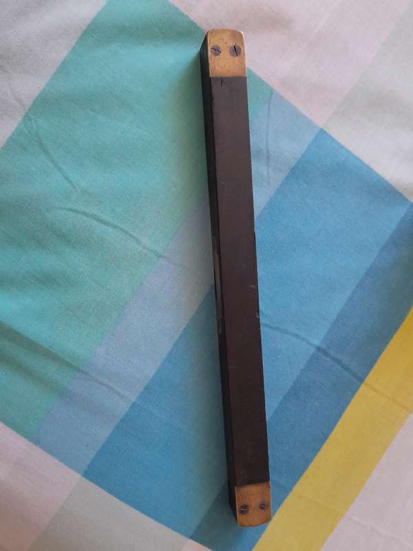 Antique Spirit level -Bennet .D . Burley