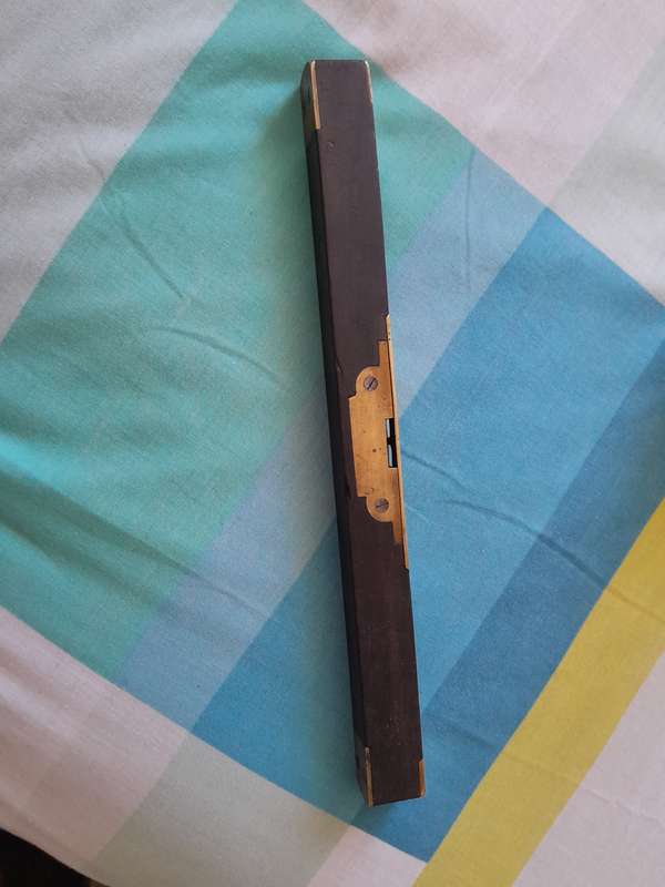 Antique Spirit level -Bennet .D . Burley