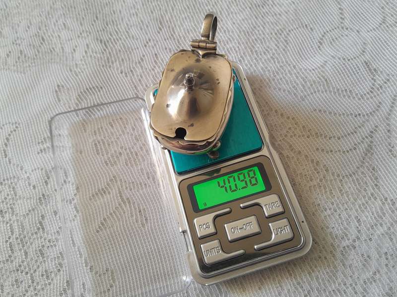 Hallmark Silver Mustard pot