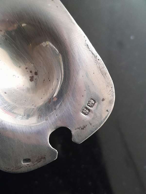 Hallmark Silver Mustard pot