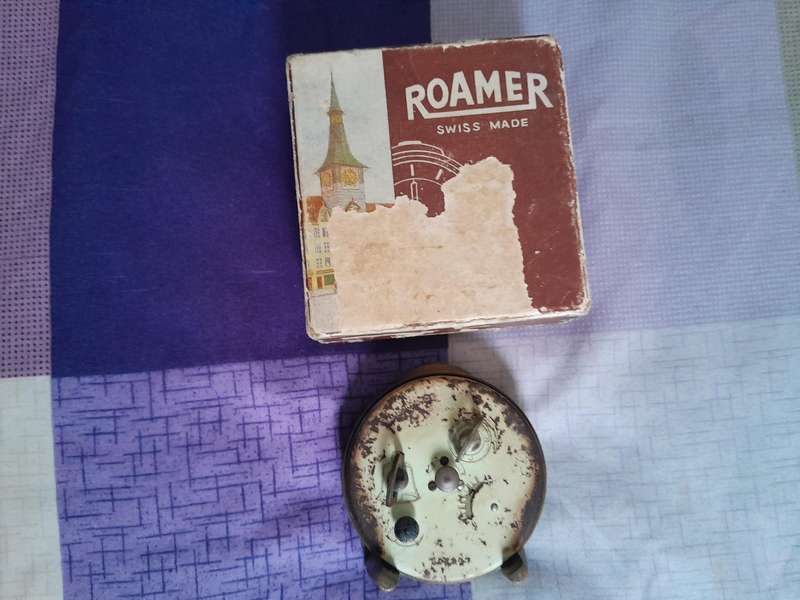 Roamer Alarm Travel clock Vintage