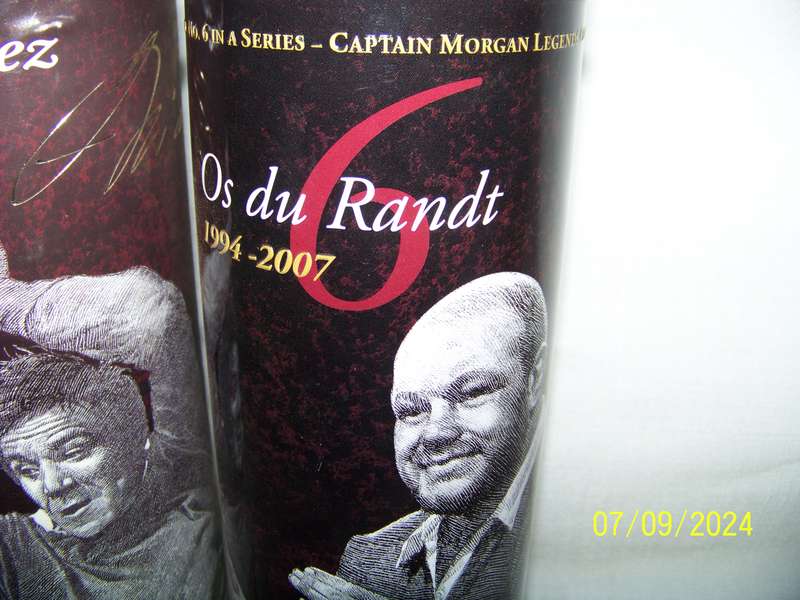 Captain Morgan Collectible tins ( X 5 )