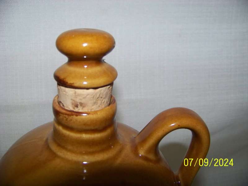 Old Brown Sherry Jug