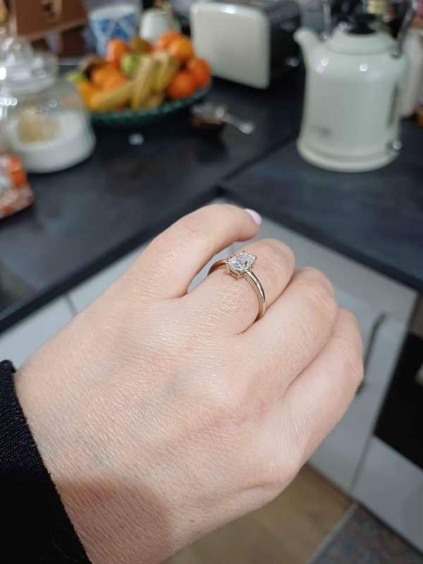 White Gold Engagement Ring