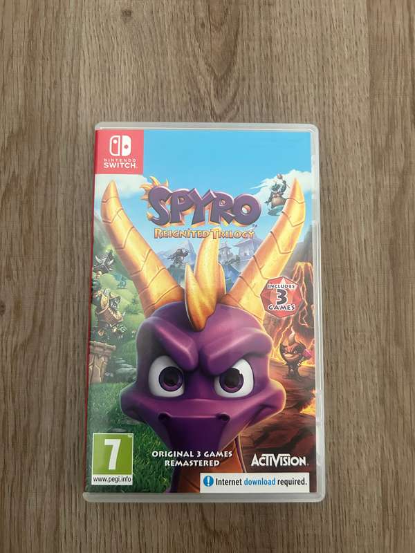 Spyro Trilogy For Nintendo Switch