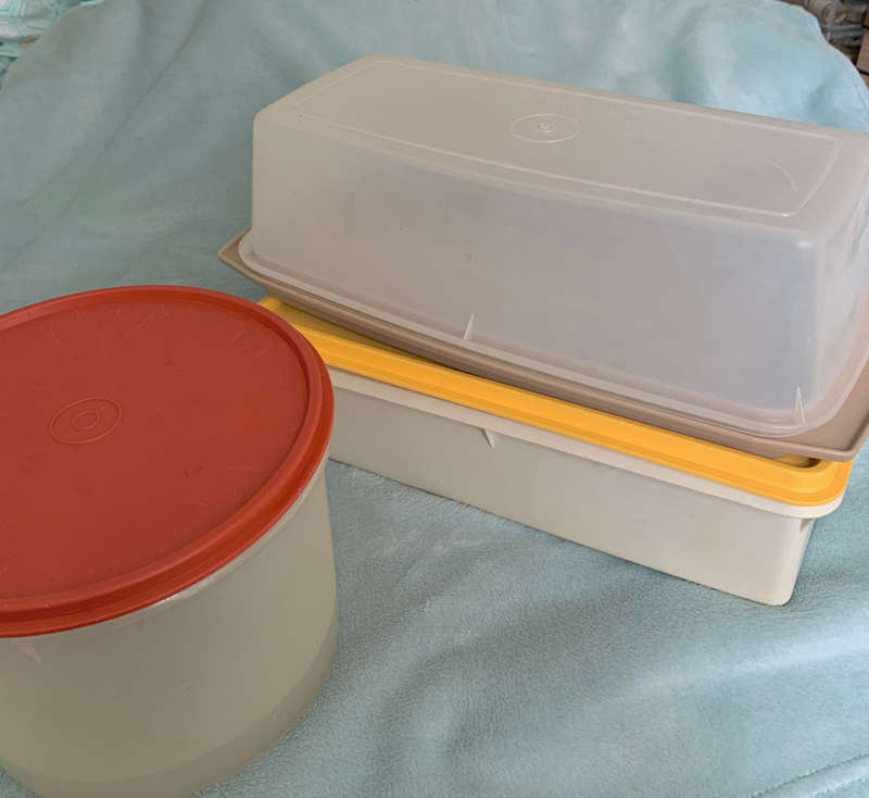Set of Tupperware Boxes