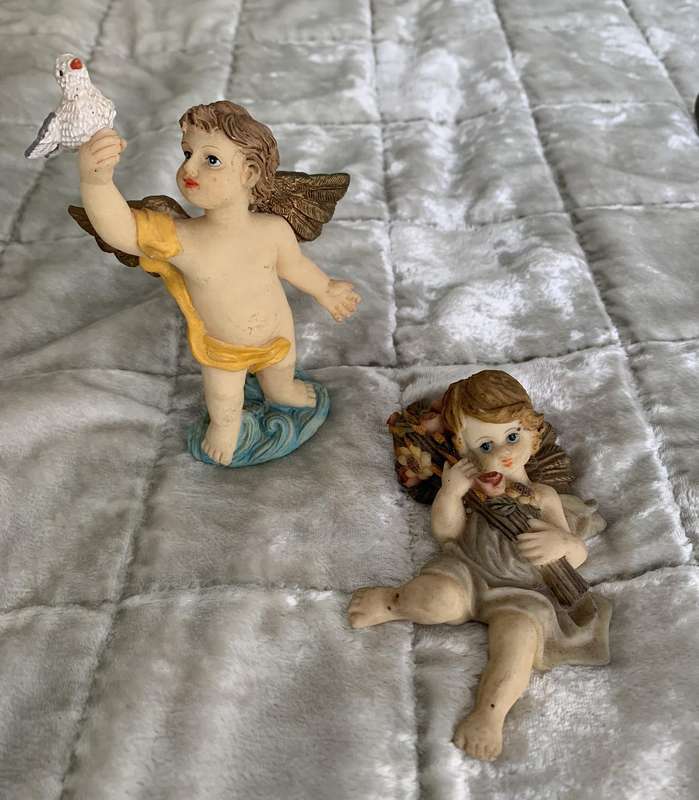 Angel Ornament and Fridge Magnet