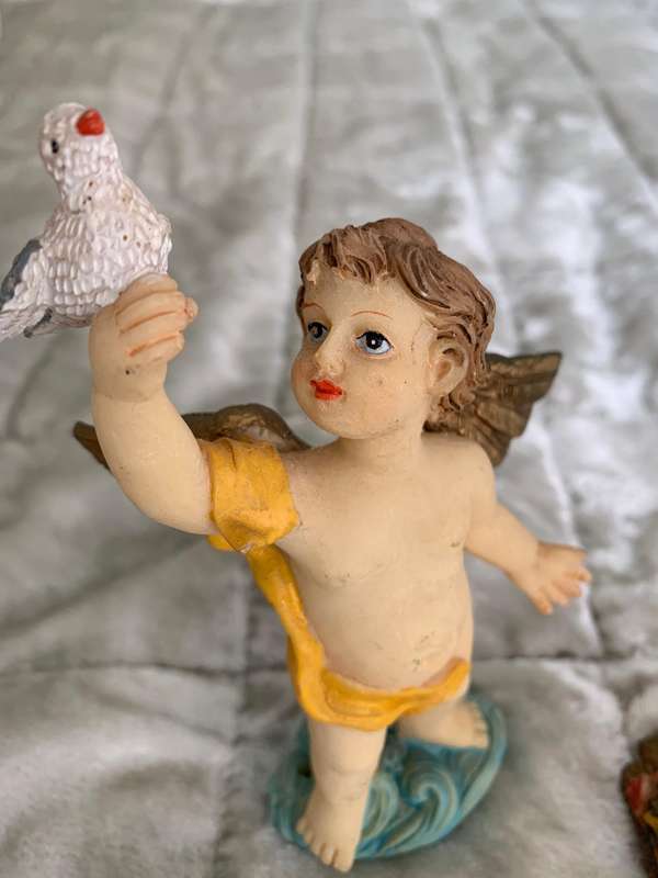 Angel Ornament and Fridge Magnet