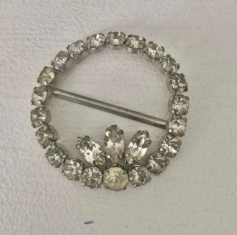 Diamante buckle