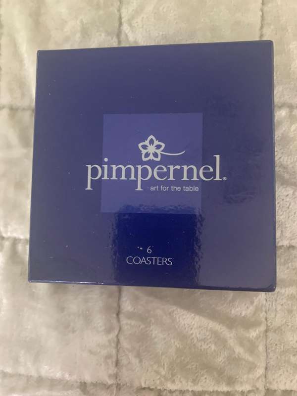 Set of Pimpernel coasters