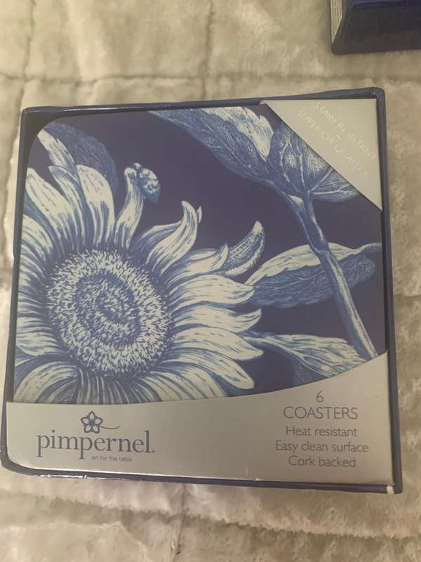 Set of Pimpernel coasters