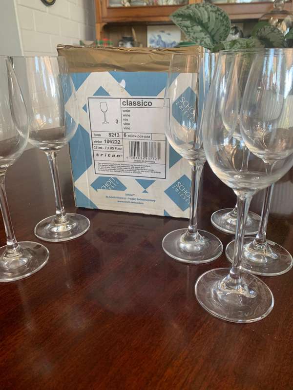 Schott Zwissel Crystal Wine Glasses