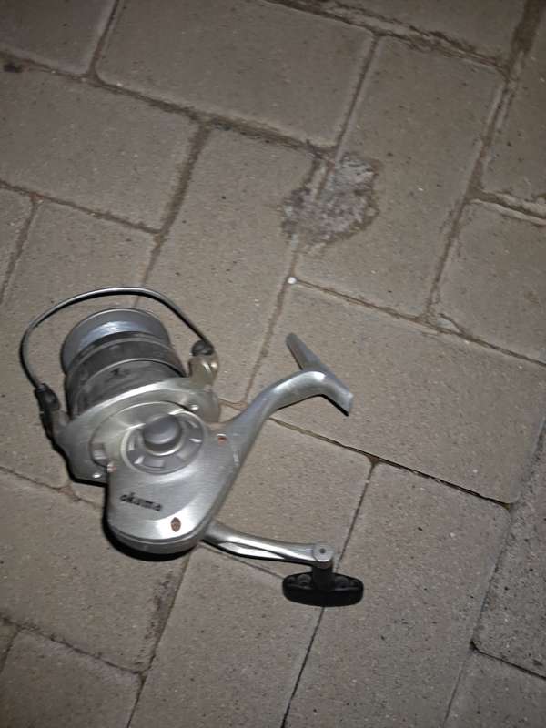 Okuma fishing reel + rod ** read description***