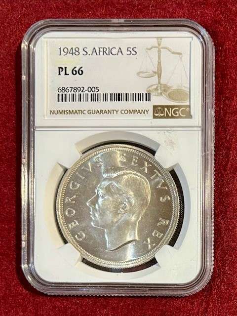 Graded Union of SA 1948 Proof-like Silver Crown: NGC PL66