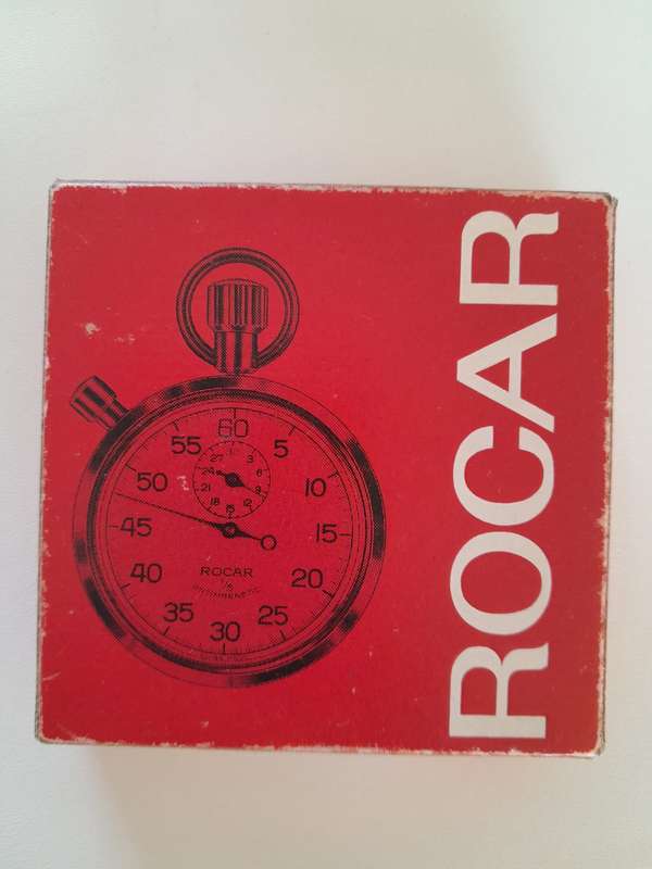 Vintage Rocar Swiss Made Stop Watch - Working