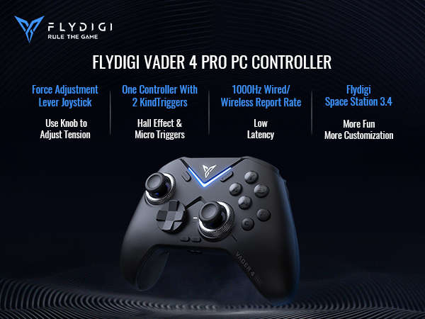 Flydigi 4 Vader Pro Controller Bundle