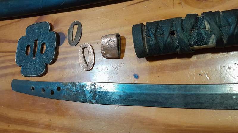 Antique Japanese katana