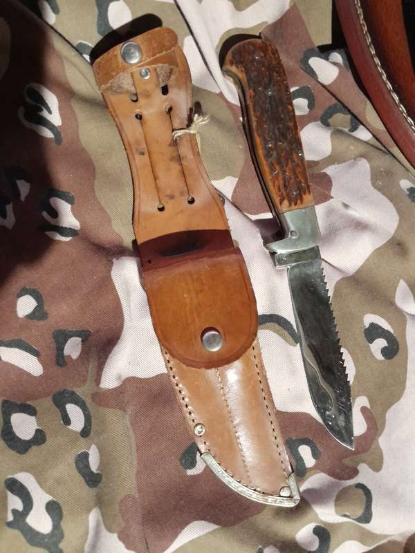 Vintage hunting knife