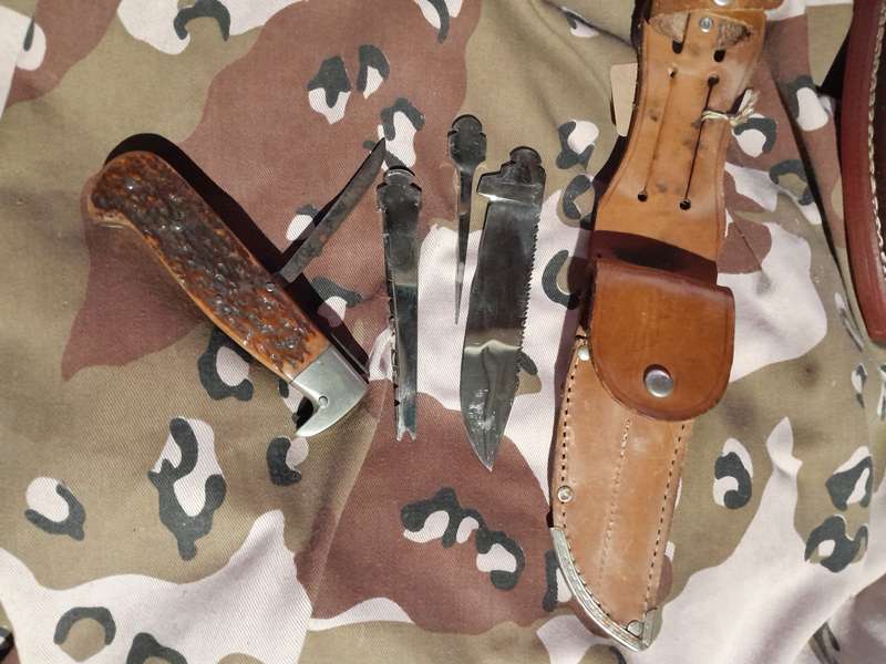 Vintage hunting knife