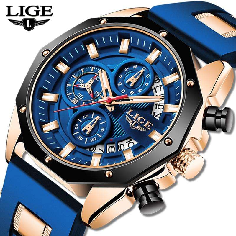 MENS LIGE LG8908 SPORTS WATCH - BRAND NEW IN BOX