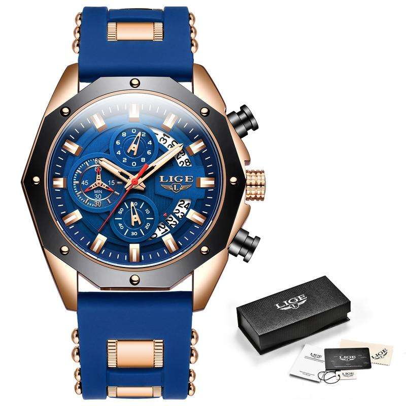 MENS LIGE LG8908 SPORTS WATCH - BRAND NEW IN BOX