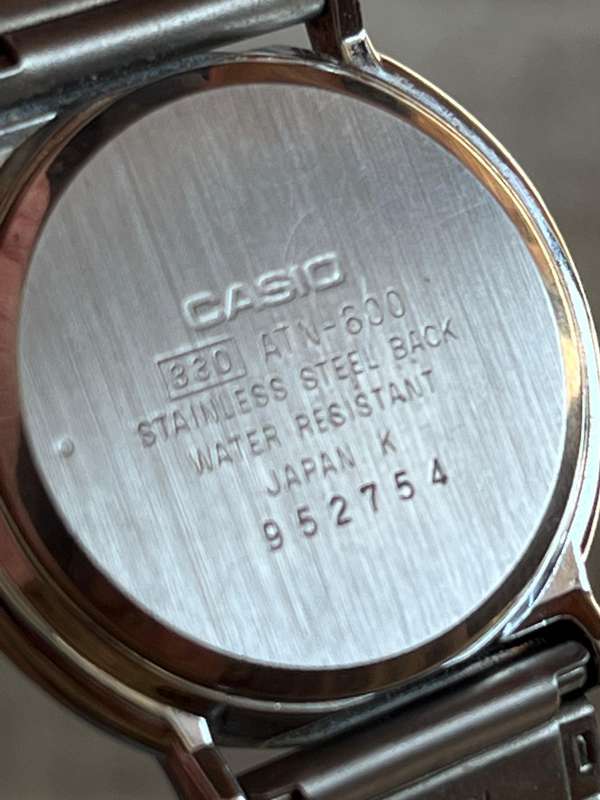 STUNNING CASIO ATHENA LADIES WATCH IN EXCELLENT WORKING CONDITION