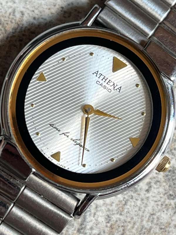 STUNNING CASIO ATHENA LADIES WATCH IN EXCELLENT WORKING CONDITION