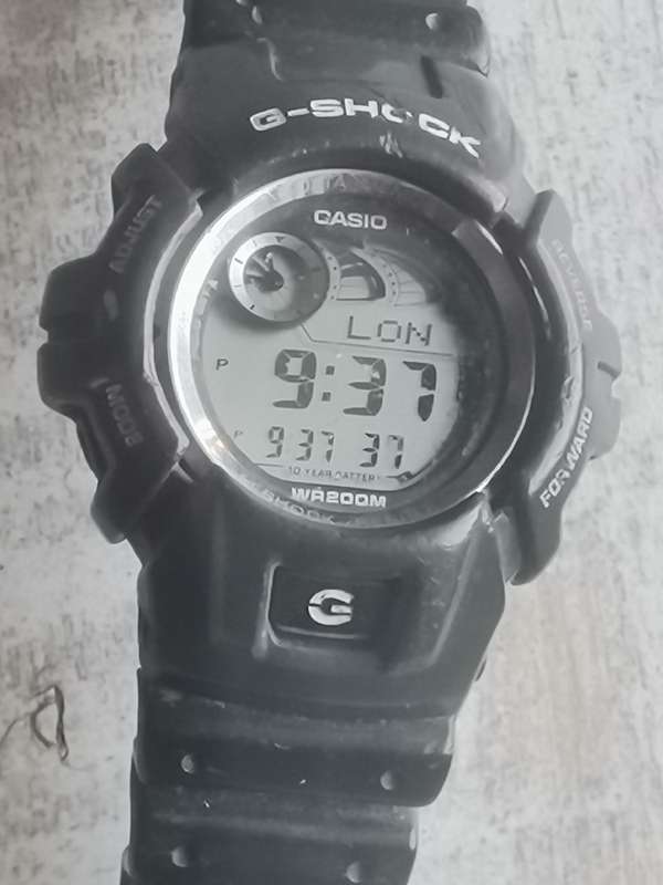 MENS CASIO G-SHOCK G-2900 MENS DIGITAL WATCH IN EXCELLENT WORKING CONDITION
