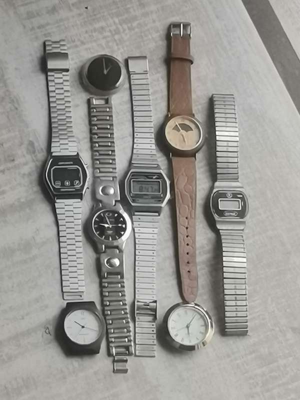 MENS UNTESTED WATCHES - BIDDING FOR ALL 8 WATCHES