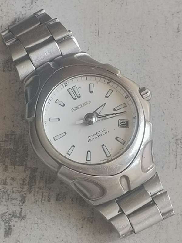 SEIKO KINETIC MENS WATCH IN EXCELLENT WORKING CONDITION
